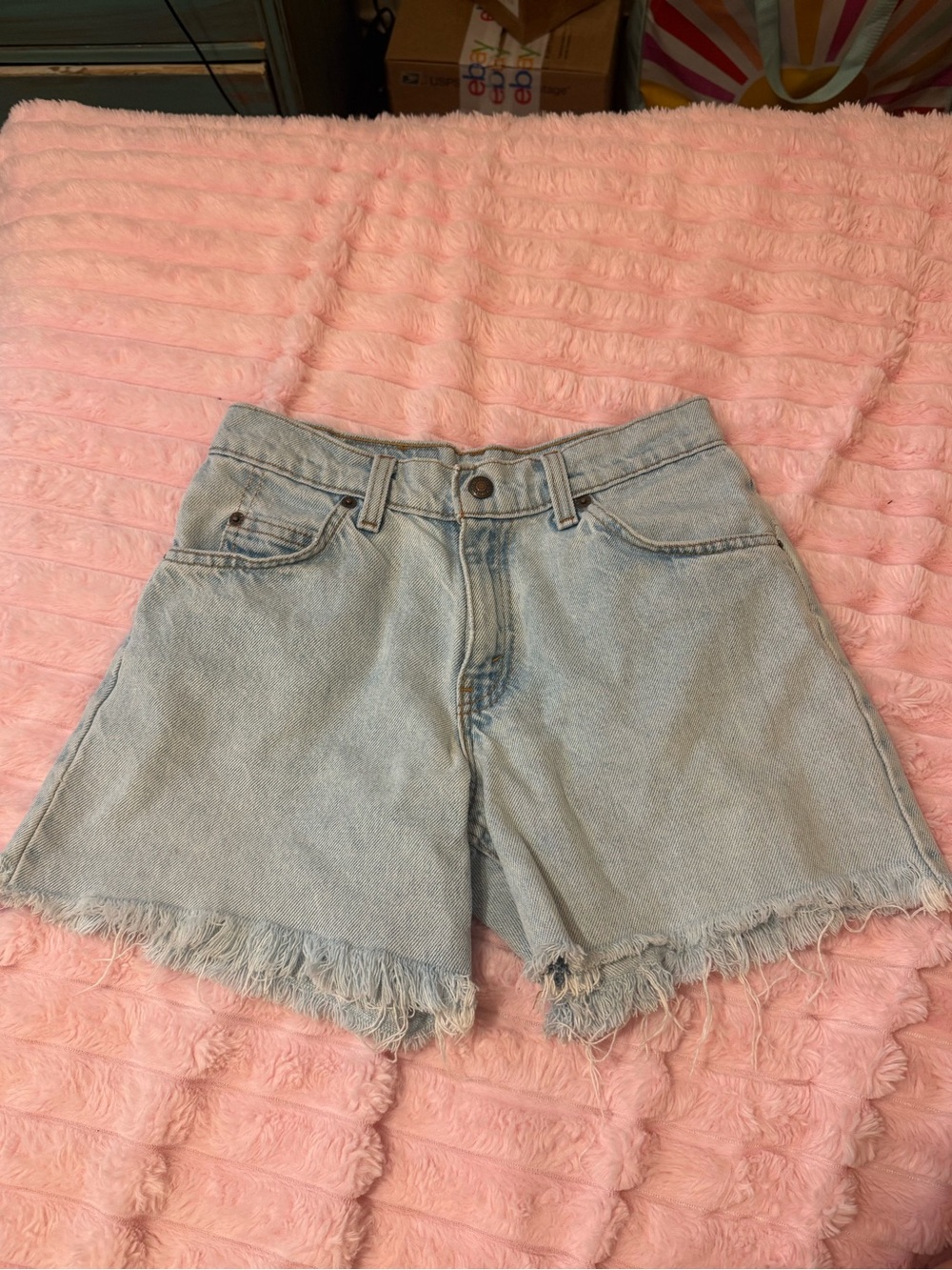 Vintage Levi’s orange tab 562 cut offs